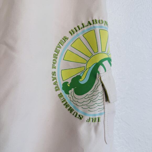 Billabong Y2K Board Shorts Womens 9 Rising Sun Swim Trunks Surf Sunshine Juniors - Picture 9 of 16